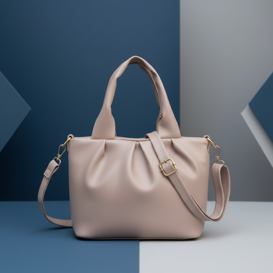 Ava Pleated Tote
