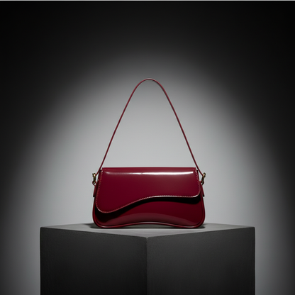 Ruby Pleated Shoulder Bag