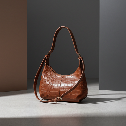 Bella Croc Shoulder Bag