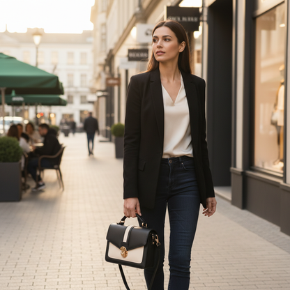 Zara Structured Handbag